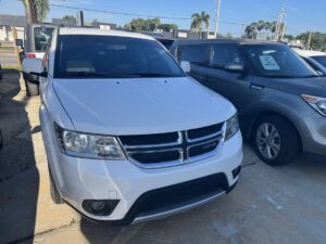 2015 DODGE JOURNEY WHITE